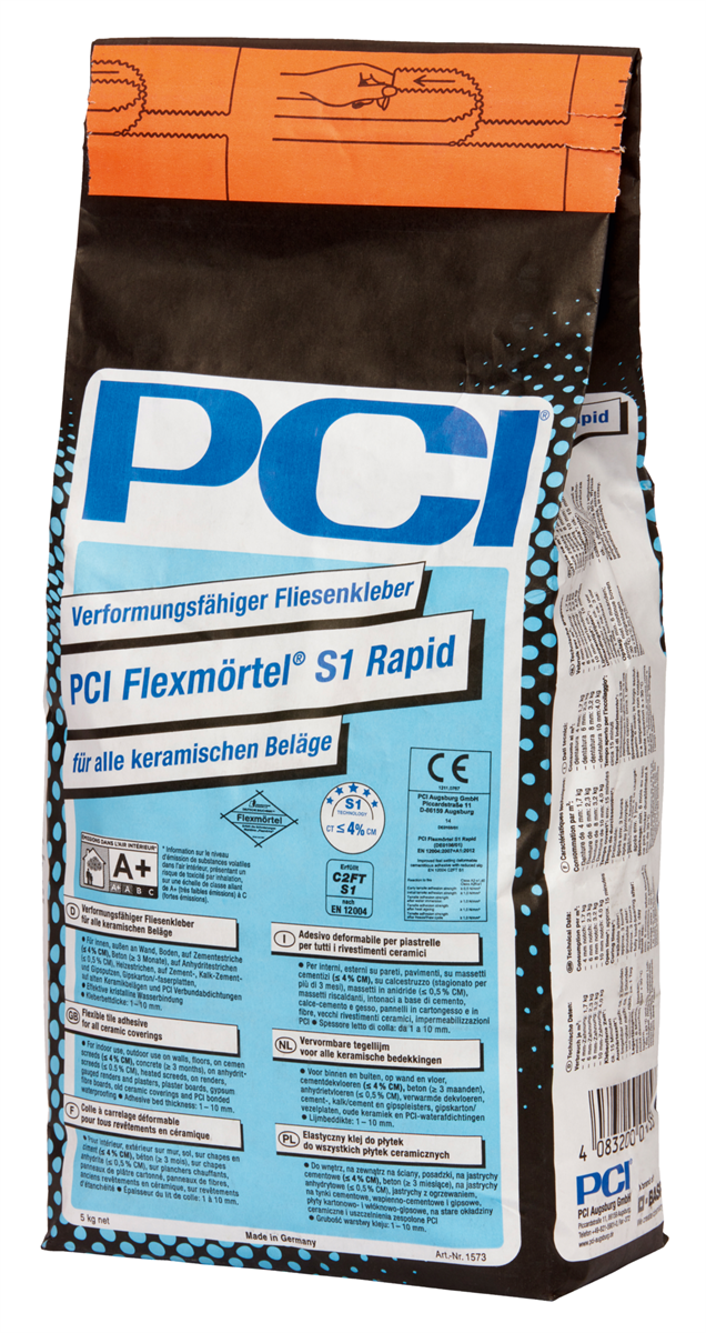PCI FLEXMÖRTEL S1 RAPID 5KG