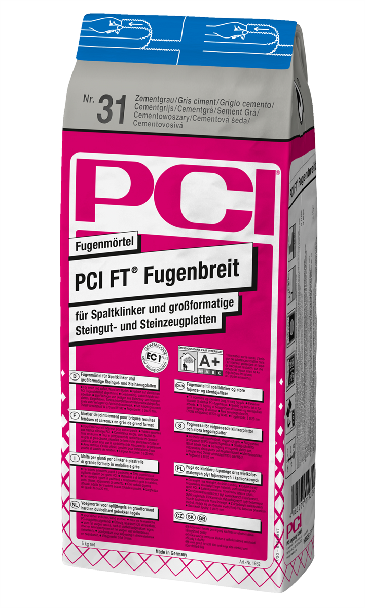 PCI FT-FUGENBREIT ZEMENTGRAU NR.31 5KG