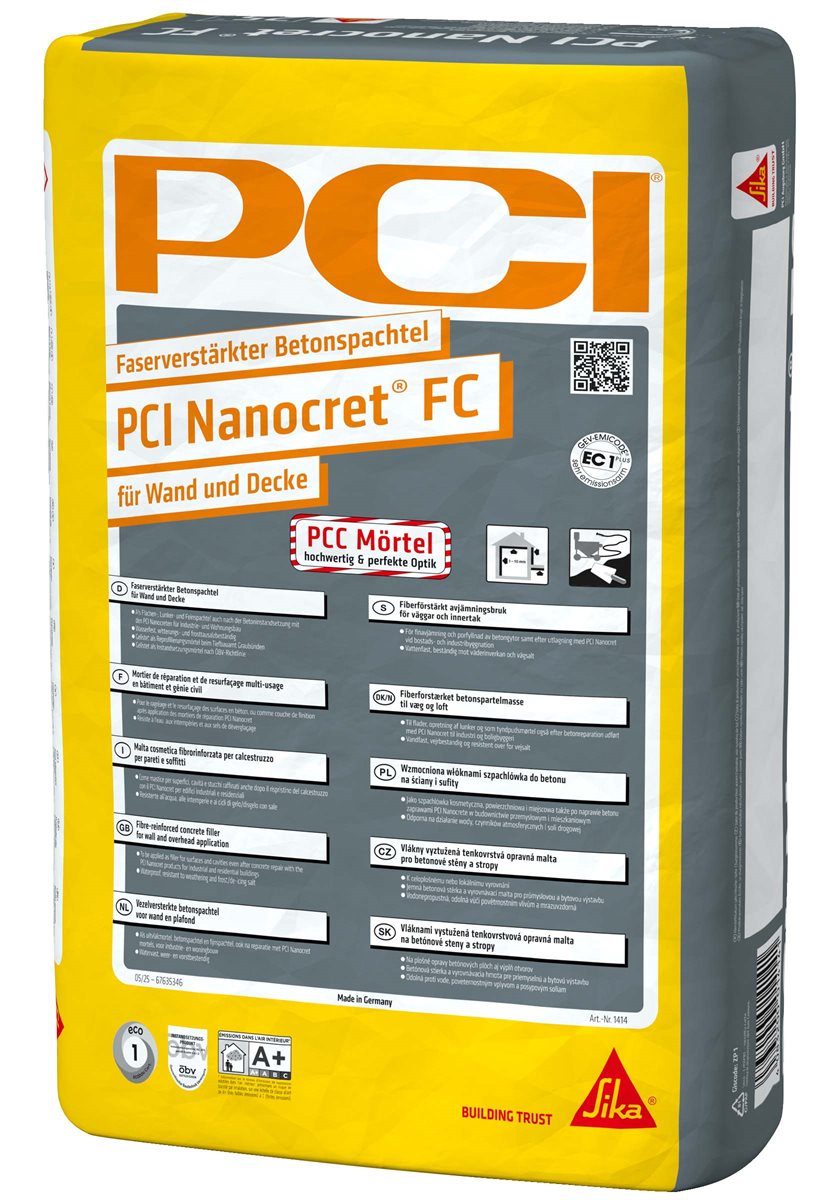 PCI NANOCRET FC BETONSPACHTEL 25KG