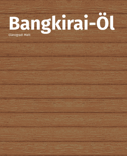 PFLEGEÖL BANGKIRAI 750ML
