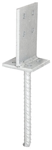 PFOSTENTRÄGER MIT STEG FVZ. 8X130X200 MM
