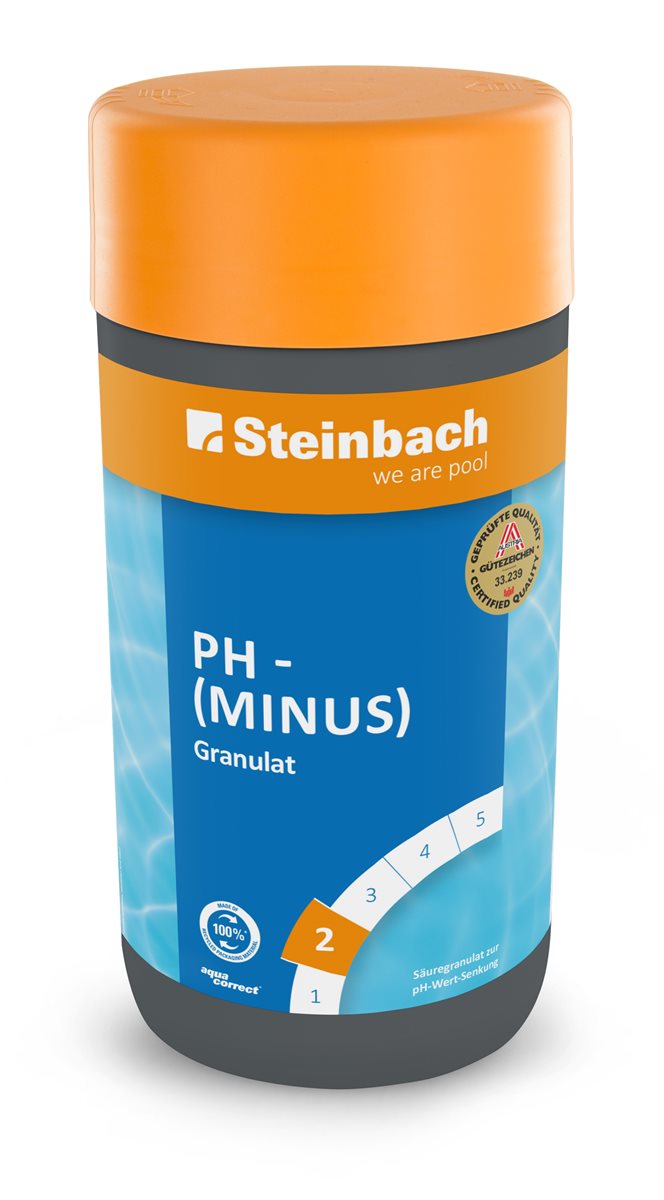 PH MINUS GRANULAT, 1,5KG