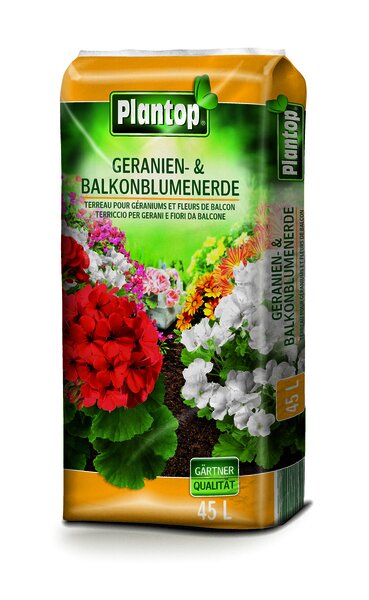 PLANTOP GERANIEN- & BALKONPFLAN.ERDE 45L