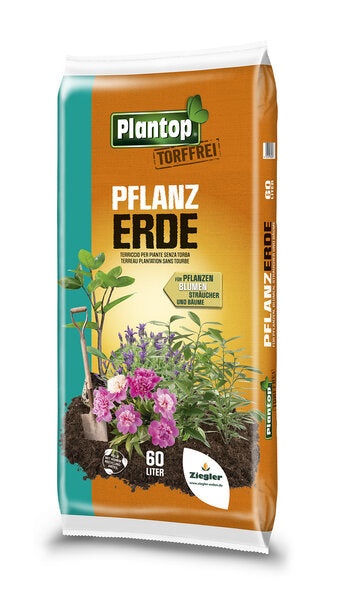 PLANTOP TORFFREI PFLANZERDE 60L
