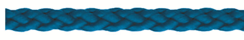 POLYPROPYLENSCHNUR RUNDGEFL. BLAU Ø4 MM