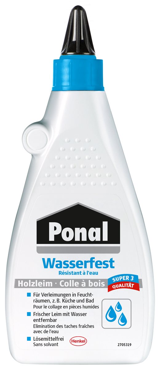 PONAL HOLZLEIM SUPER 3 WASSERFEST 550G