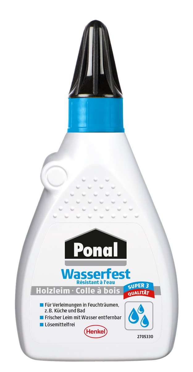 PONAL HOLZLEIM SUPER 3 WASSERFEST 120G