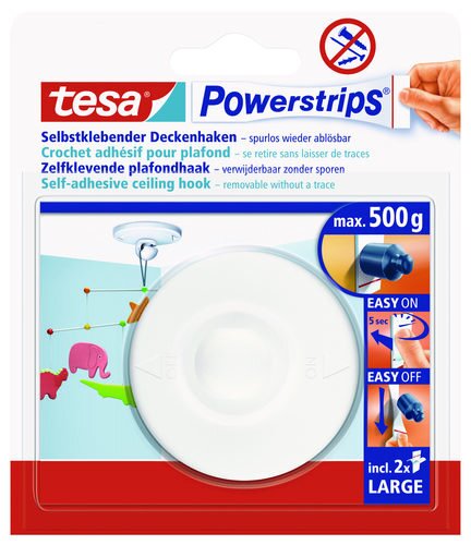 POWERSTRIPS DECKENHAKEN WEIß 1 ST.