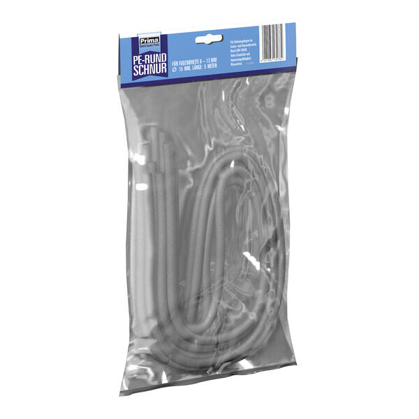 PRIMA PE-RUNDSCHNUR GRAU SB-PACK 15MM 5M