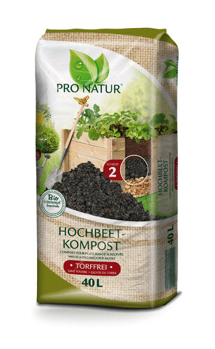 PRO NATUR HOCHBEET KOMPOST 40L