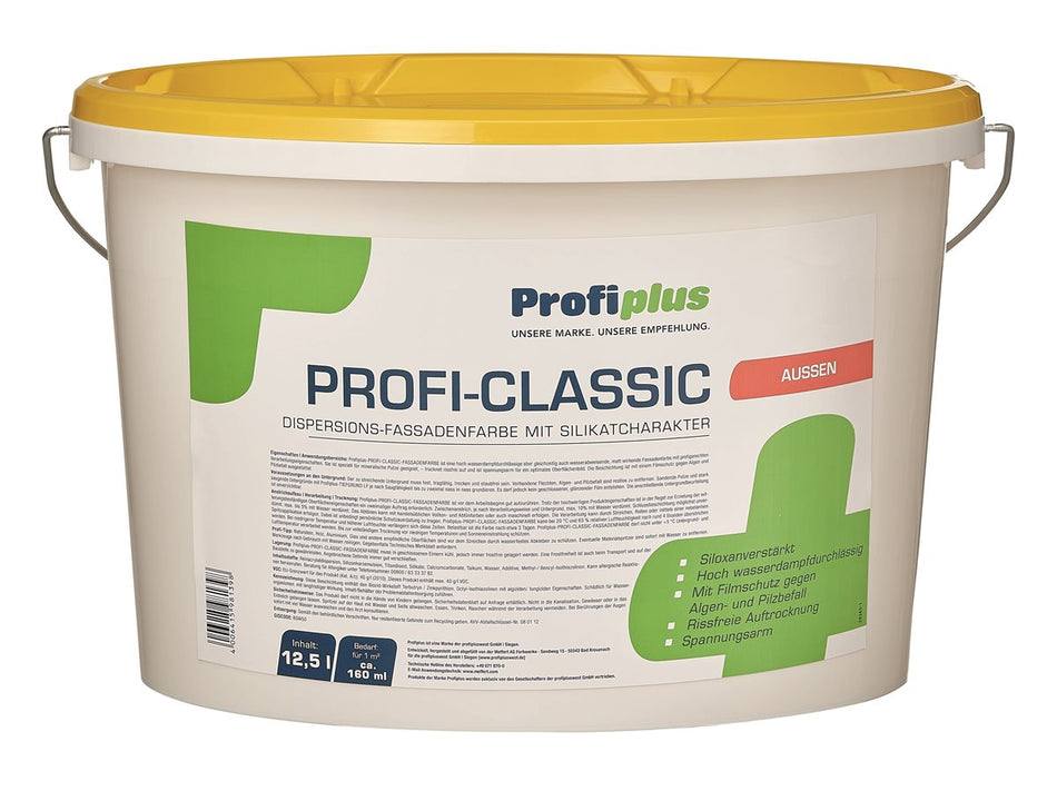 PROFIPLUS FASSADENFARBE CLASSIC 12,5L