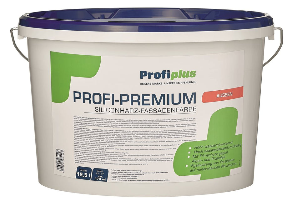 PROFIPLUS FASSADENFARBE PREMIUM 12,5L