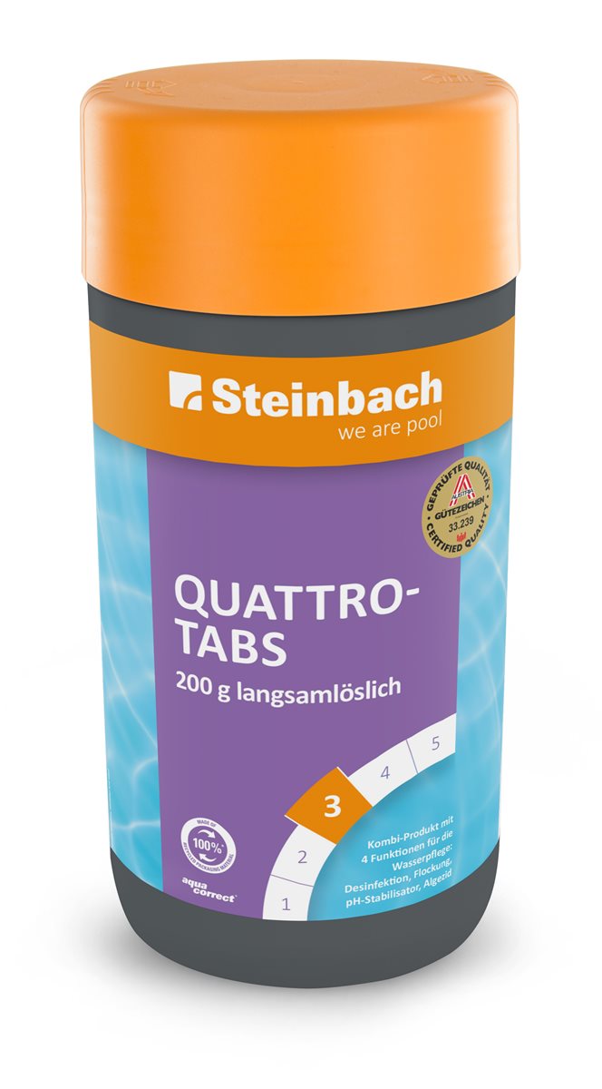 QUATTROTABS 200G LANGSAMLÖSLICH 1KG