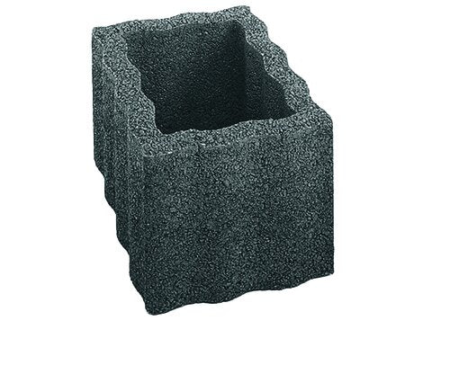 RASTERSTEIN 40X30X25CM MITTEL ANTHRAZIT