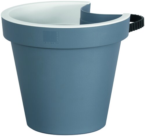 REGENRINNENTOPF E&K BLAUGR./WEIßCA.23CM