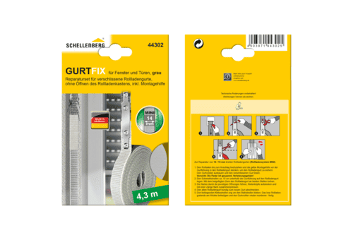 REPARATURSET GURTFIX GRAU 14 MM/4,3 M