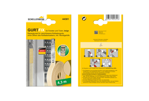 REPARATURSET GURTFIX BEIGE 14 MM/4,3 M