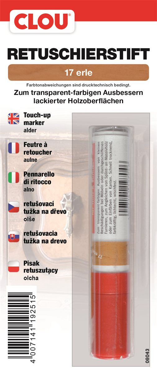 RETUSCHIERSTIFT ERLE