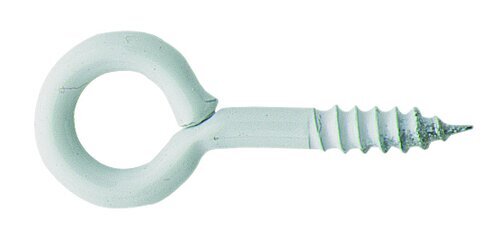 RINGSCHRAUBEN WEIß BESCHICHTET 30X14 MM