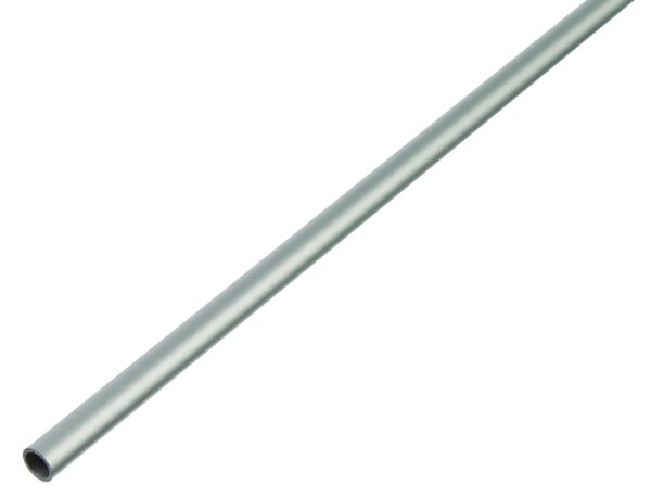 RUNDROHR ALU SILBER Ø10X1,0X2000 MM