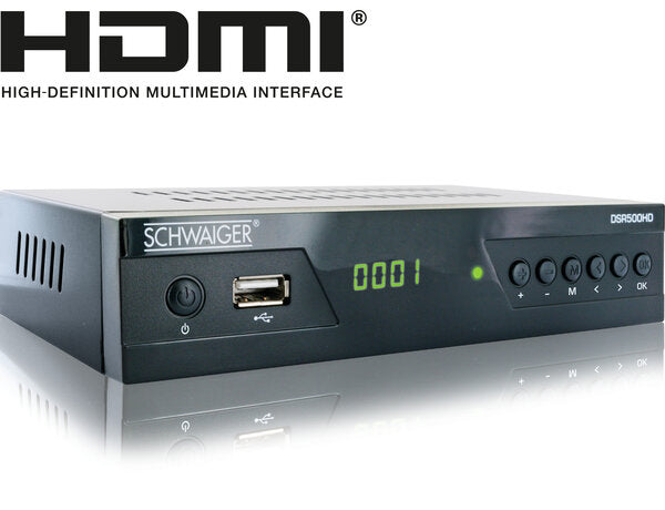 SAT RECEIVER HDTV MIT HDMI