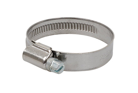 Edelstahl-Schlauchklemme 32 bis 50 mm mit Schraubverschluss