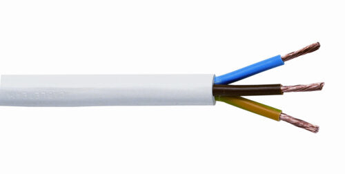SCHLAUCHL.WEIß H05 VV-F 3G1,5 RING 5M