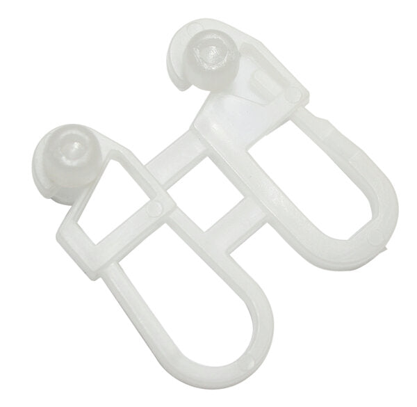 SCHLEUDERSTAB-ROLLRINGE WEISS 6 STÜCK