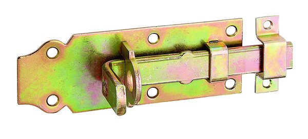 SCHLOSSRIEGEL GERADE VERZ. 120X44X16 MM