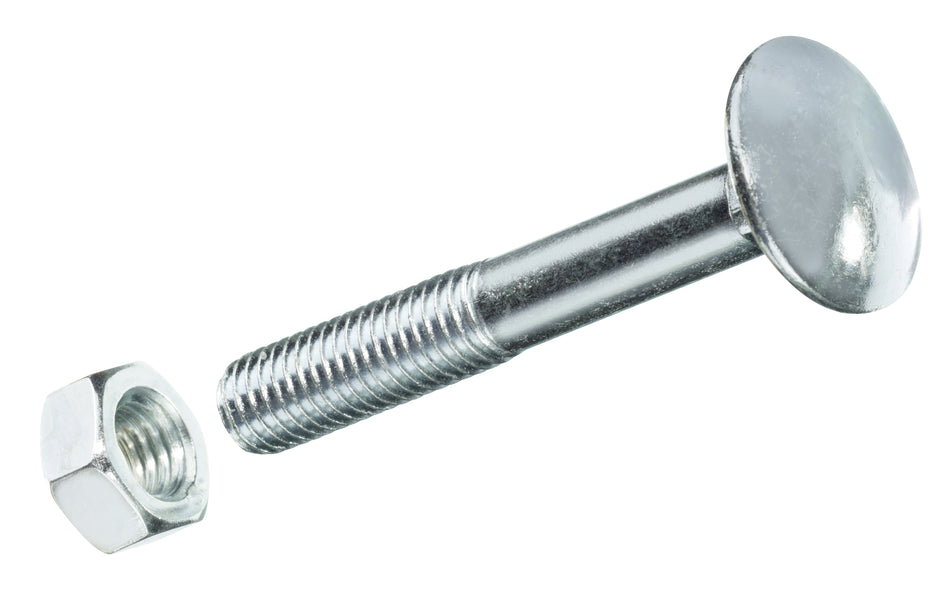 SCHLOSSSCHRAUBE MIT MUTTER VZ. M10X180MM