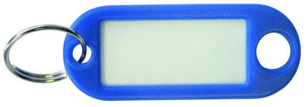 SCHLÜSSELANHÄNGER FARBIG SORT. 54X22 MM