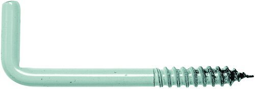SCHRAUBHAKEN GERADE WEIß BES. 3,3X40 MM