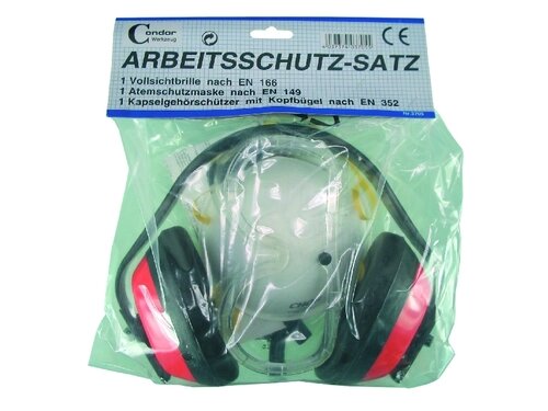 SCHUTZAUSRÜSTUNG 3-TLG CE SB