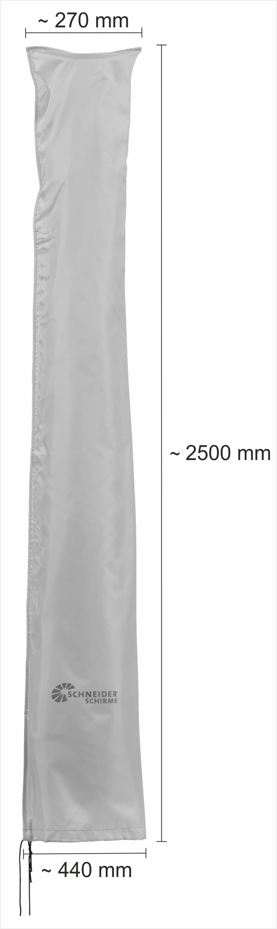 SCHUTZHÜLLE FÜR MARKTSCHIRME BIS 400 CM