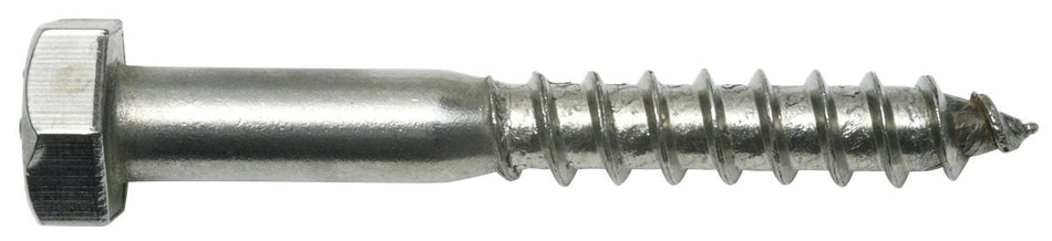 Sechskantholzschraube Edelstahl 6x50 mm DIN 571