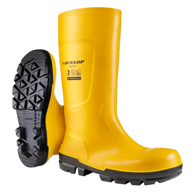 Dunlop Sicherheitsstiefel Work-It Full Safety S5 gelb