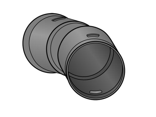 SICKUPIPE BOGEN DN 300 45°