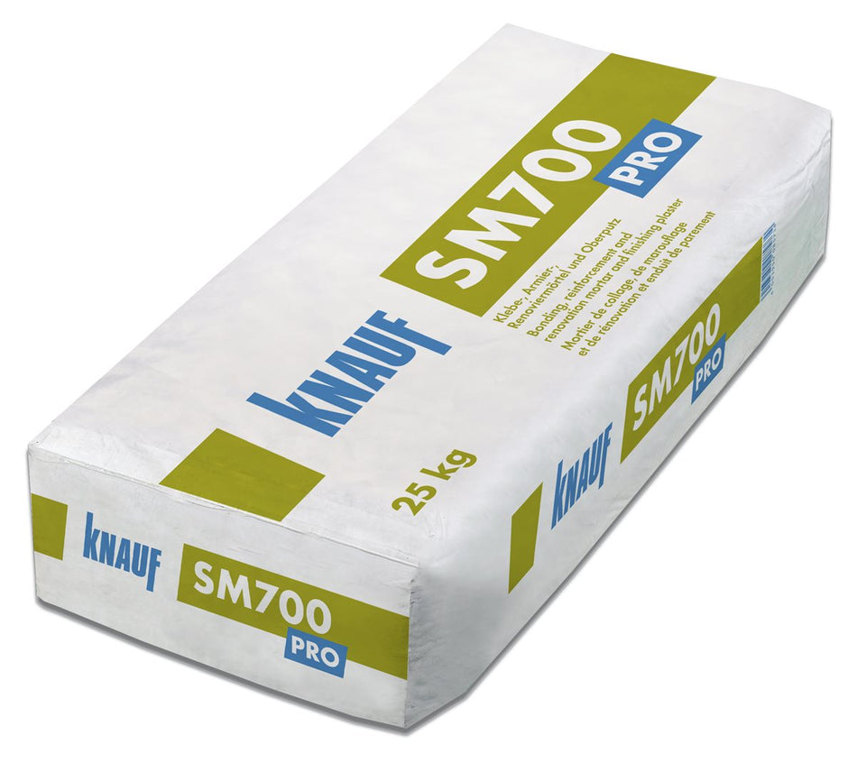 SM700 PRO KLEBEMÖRTEL WEIß 1,0MM 25KG