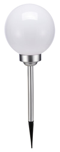 SOLARKUGELLAMPE LED KUNSTSTOFF 20CM Ø
