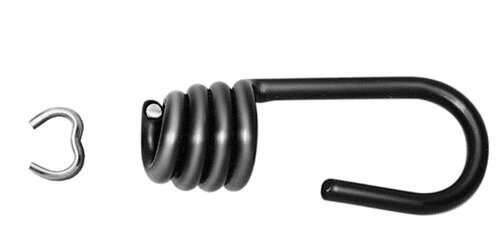 SPANNHAKEN FÜR GUMMISEIL SCHW. BIS Ø6 MM