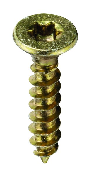 SPANPLATTENS. GELB CHROM VG TD 3,5X30 MM