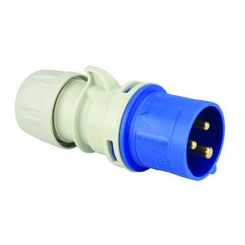 STECKER CARAVAN-CEE BLAU/GRAU 16A