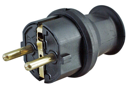 STECKER GUMMI M.KNICHSCHUTZ KL. SCHWARZ