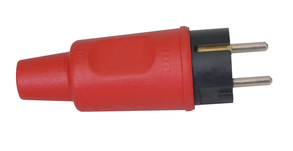 STECKER VOLLGUMMI GROß ROT
