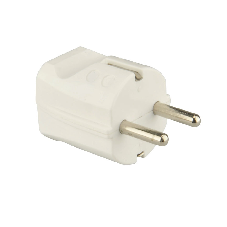 STECKER WEIß PVC ZENTRALE EINFÜHRUNG