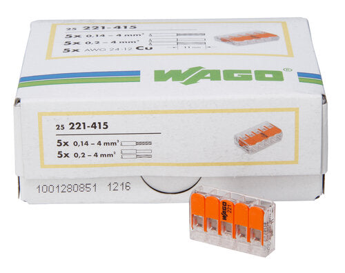 STECKKLEMME WAGO PROFI-PACK 5-POLIG