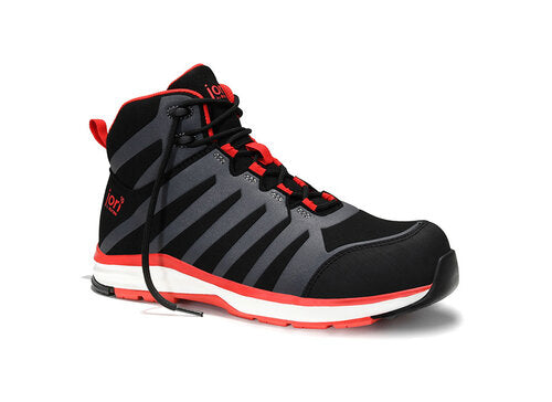 STIEFEL S3 ESD JO_RAPID SCHW/ROT MID 45