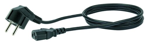 STROMVERSORGUNGSKABEL FÜR PC'S + MONITOR