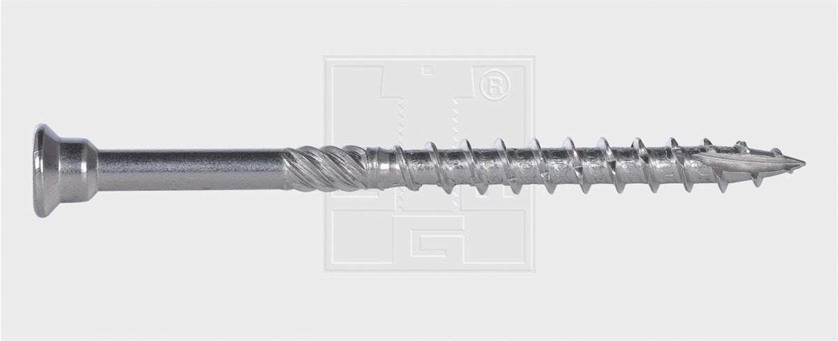 Terrassenschrauben C1 gehärtet 5,0x50 mm ZylKo TX25 (125 Stück)
