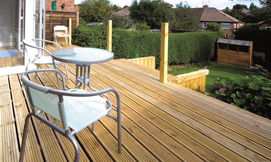Terrassenschrauben C1 gehärtet 5,0x60 mm ZylKo TX25 (100 Stück)